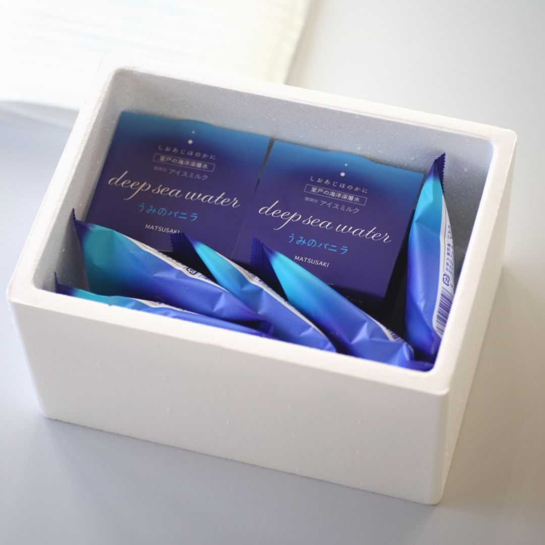 贈答に◎ 室戸の塩バニラアイス｜最中＆カップ詰合せ9個入