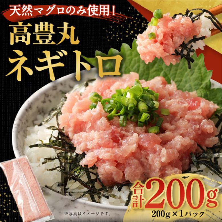 【お試しセット】 土佐流藁焼きかつおのたたき１節と高豊丸ネギトロ２００ｇ