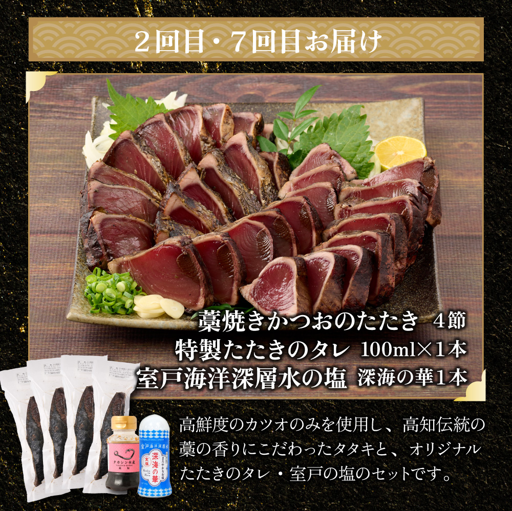 【 全10回定期便 】 厳選 高知の海鮮セット 本まぐろ かつおのたたき ネギトロ 魚介 魚 海鮮 福袋 定期便 詰め合わせ 食べ比べ 贅沢