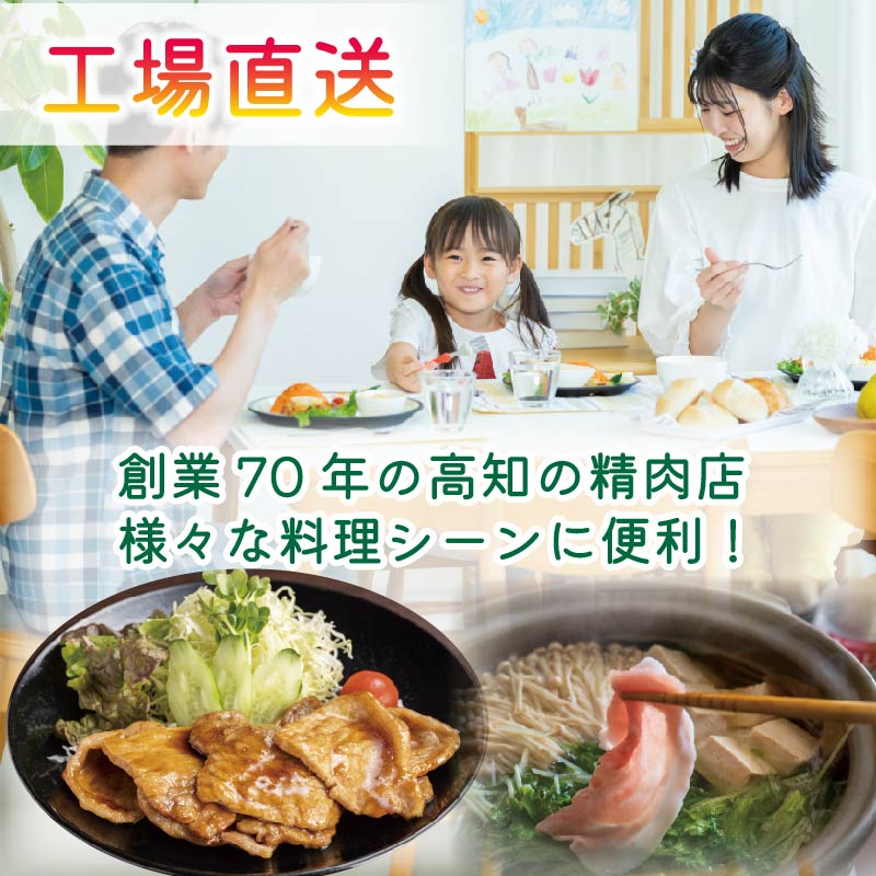 豚肉 バラエティセット 約1.27kg｜土佐備長豚 国産豚肉 国産ぶた 備長炭育ち お試し しゃぶしゃぶ スライス 生姜焼き 豚こま ミンチ 冷凍 小分け 家庭用 贈答用 業務用 吉岡精肉店 高知県 室戸市 【お試し】計1.27kg｜9,000円