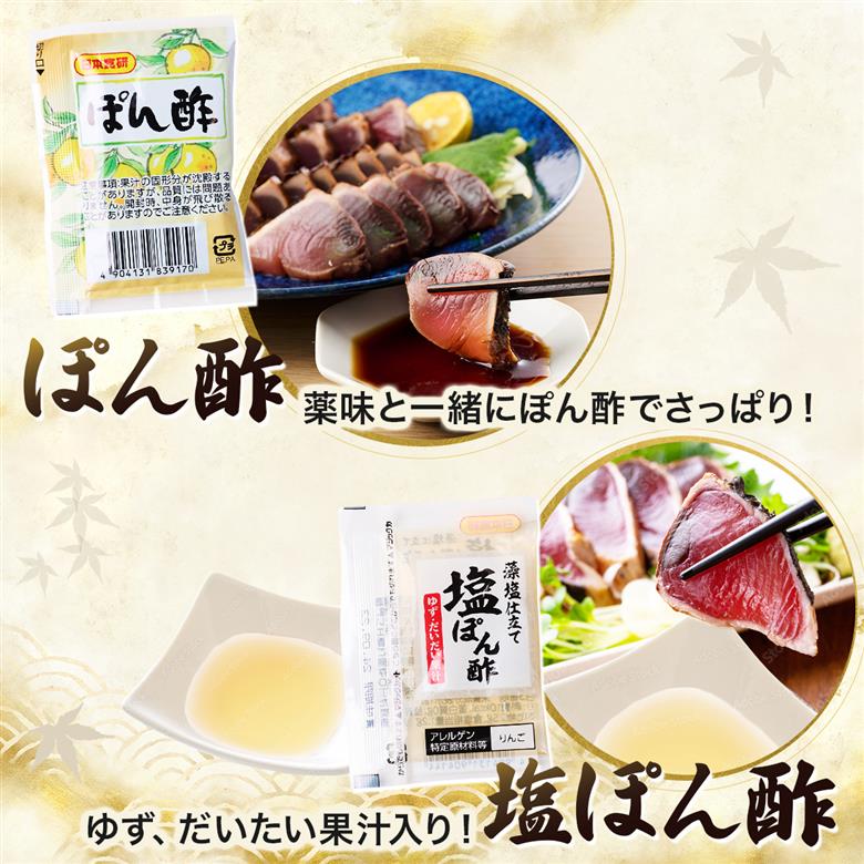 【完全１００％わら焼き】かつおのたたき２節セット