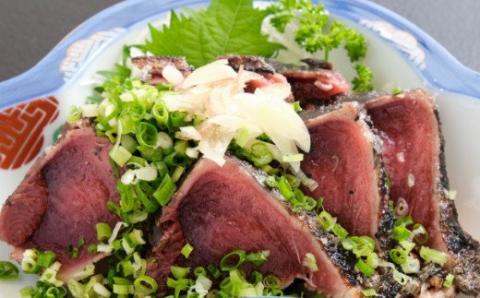 料亭花月～鰹のたたき２節