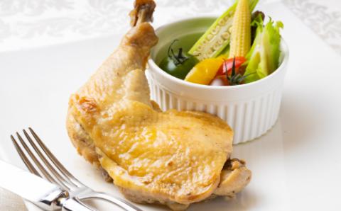 【無添加】骨付きはちきん地鶏のコンフィ２本付（約５００ｇ）