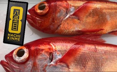 漁師直送　活き〆天然地金目鯛【八金目】６００ｇ～８００ｇ　１匹