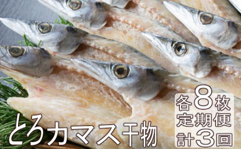 黒潮干物11枚定期便[全3回]