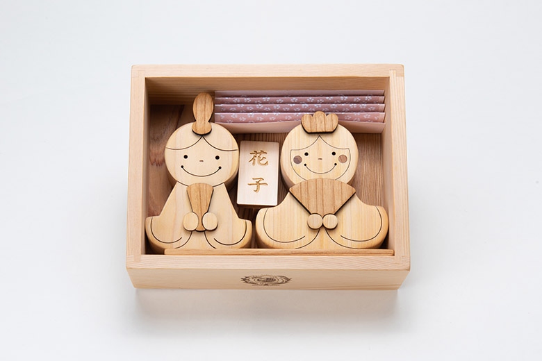 【木のおもちゃ】ひな人形 名入れ可能