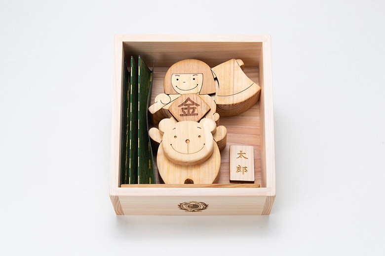 【木のおもちゃ】五月人形 名入れ可能