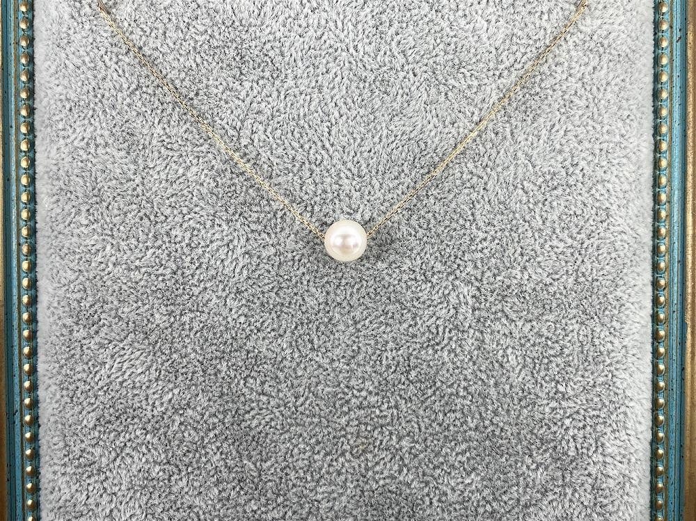 あこや真珠ペンダント 18Kチェーン【パール ネックレス 高級 しんじゅ あこや ファッション ギフト 贈り物 贈答 母の日  人気 おすすめ 高知県 南国市】