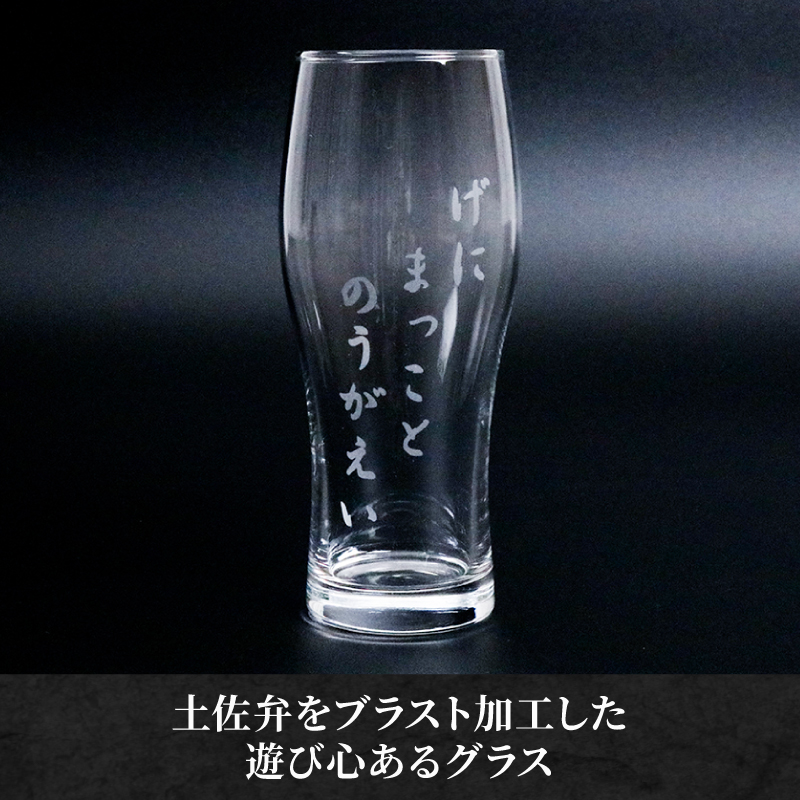 高知家グラスセット【コップ 食器 日用品 ガラス ビアグラス ビール ギフト 人気 おすすめ  高知県 南国市】