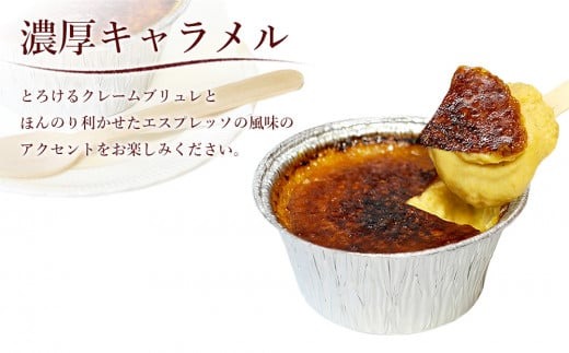 アイスブリュレセットA（キャラメル）【プリン おやつ お菓子 スイーツ スウィーツ 贈答 贈り物 ギフト  人気 おすすめ 高知県 南国市】