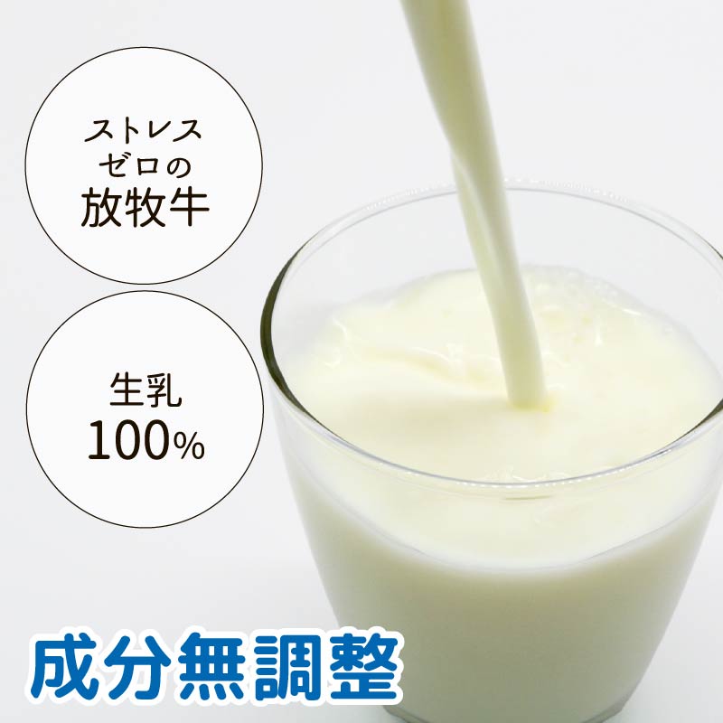 【 数量限定 】バターができる牛乳 ／ 山地酪農牛乳1L×2本 合計2L | 低温殺菌 生乳100％使用 成分無調整牛乳 ぎゅうにゅう 牛乳 ミルク 人気 おすすめ 高知県 南国市