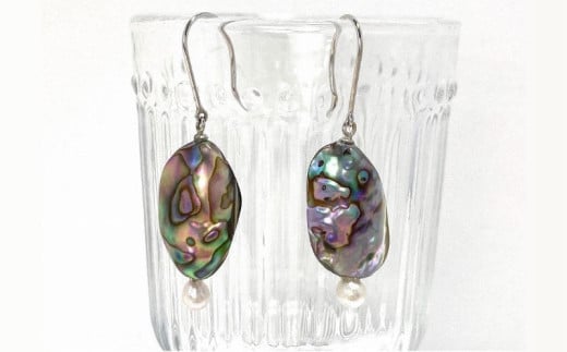 あこや真珠ベビー/アバロンシェルピアス【パール ピアス 高級 しんじゅ あこや ファッション ギフト 贈り物 贈答 母の日  人気 おすすめ 高知県 南国市】