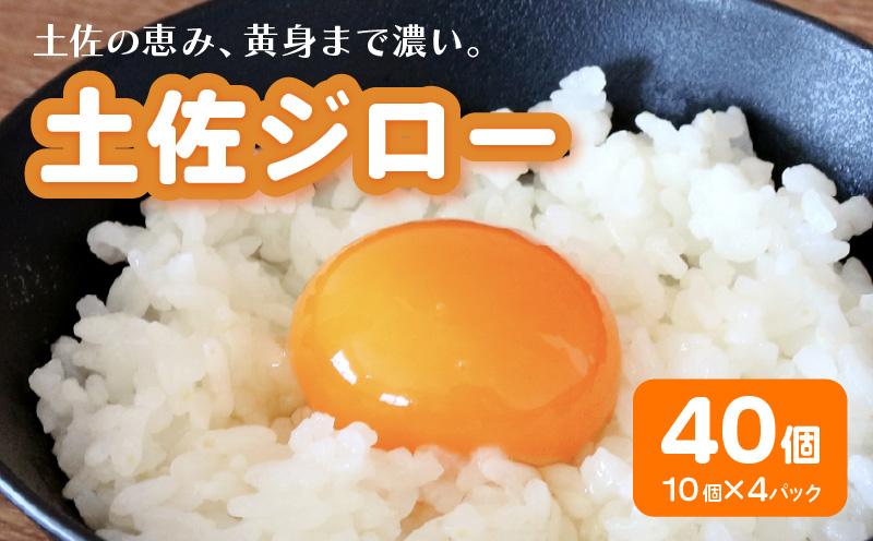 土佐ジローの卵 40個入り たまご 卵 タマゴ 鶏卵