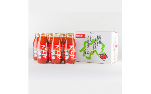 【池トマト】フルトマ原液 180ml×6本セット トマトジュース 
