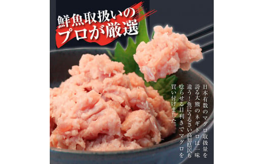 訳あり 本鮪端材切り落とし・ネギトロセット 本鮪切落し100