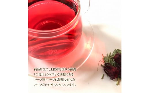 ＜6回定期便＞ ハーブ仁淀川産 自然栽培ハーブ トロピカル