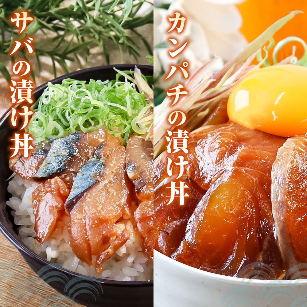 高知 海鮮漬け丼の素（7種×各1P）セット 鯛 鮪 鰤 カンパチ 