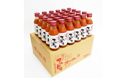 定期便12ヶ月 毎日フルトマ ホワイト 100ml 30本箱入 池トマト
