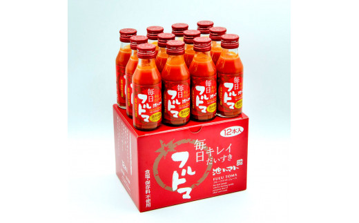 定期便12ヶ月 毎日フルトマ レッド 100ml 12本箱入 池トマト 1