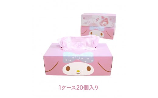 マイメロディキュートピンク150組20個入り ボックスティシ