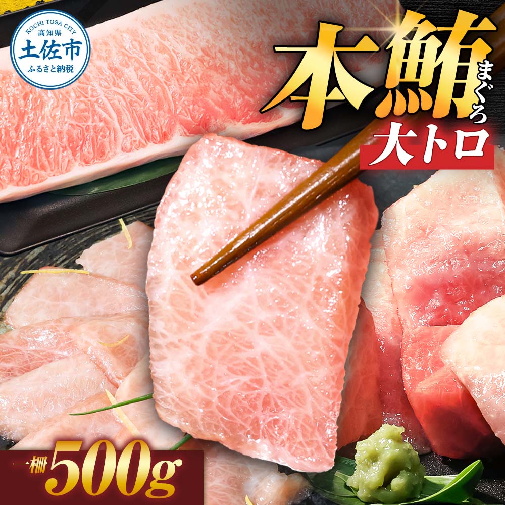 本鮪 大トロ500g トロ マグロ まぐろ 本まぐろ 刺身 刺し身 