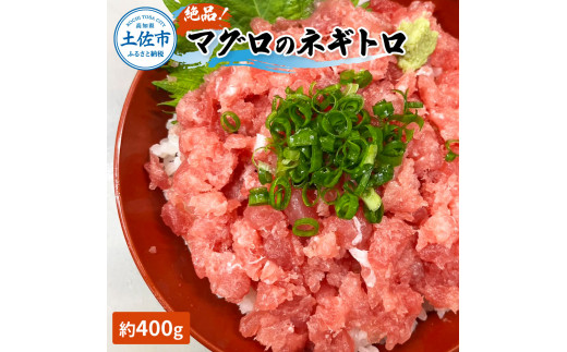 絶品！マグロのネギトロ 約400g 約3～4人前 薬味・しょうゆ