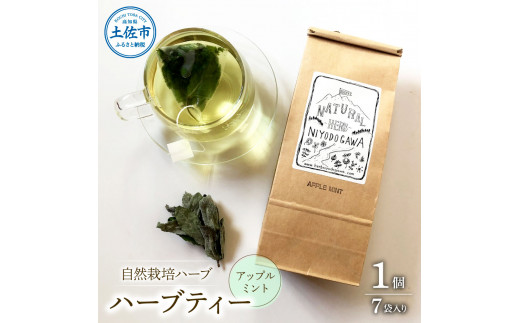 ハーブ仁淀川産 自然栽培ハーブ アップルミント ハーブテ