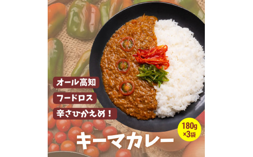 キーマカレー 180g×3個 計540g カレー キーマカレー ご飯 お供