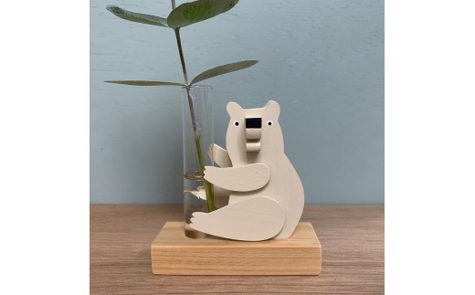 一輪挿し シロクマ 土佐市 高知 高知県 土佐市 こうち 返礼