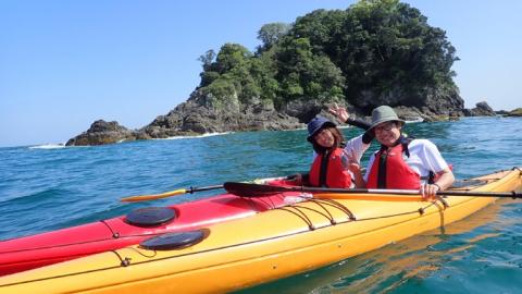 シーカヤック体験 ?のんびり 安和コース?