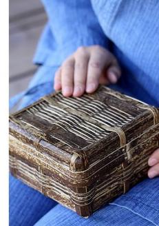 虎竹ランチボックス 【小】 【山岸竹材店】