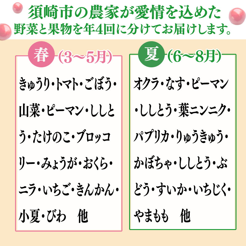 【 定期便 4回 】 野菜 果物 10 ? 13 種類 セット