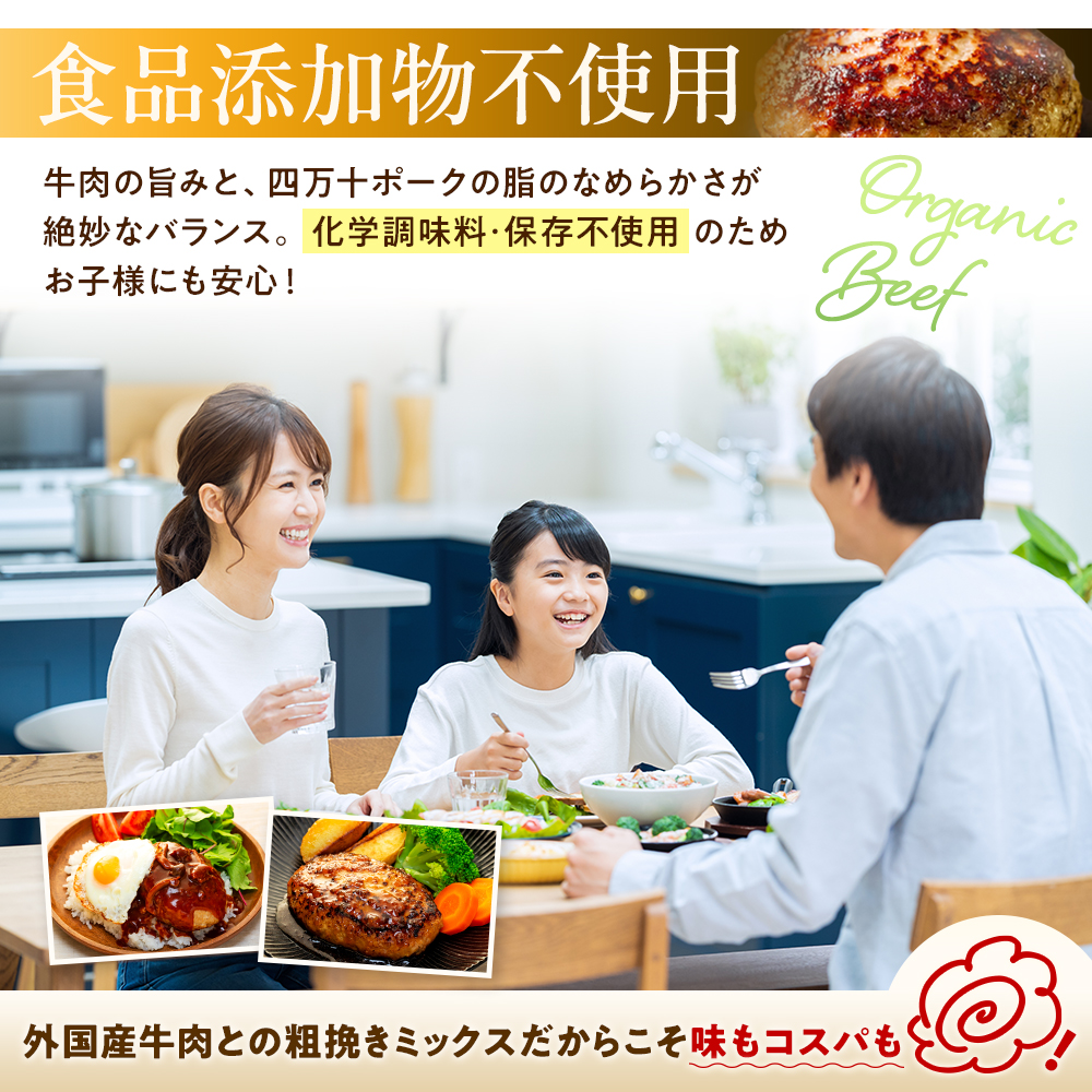 【1週間以内で発送】 ハンバーグ 2.4kg