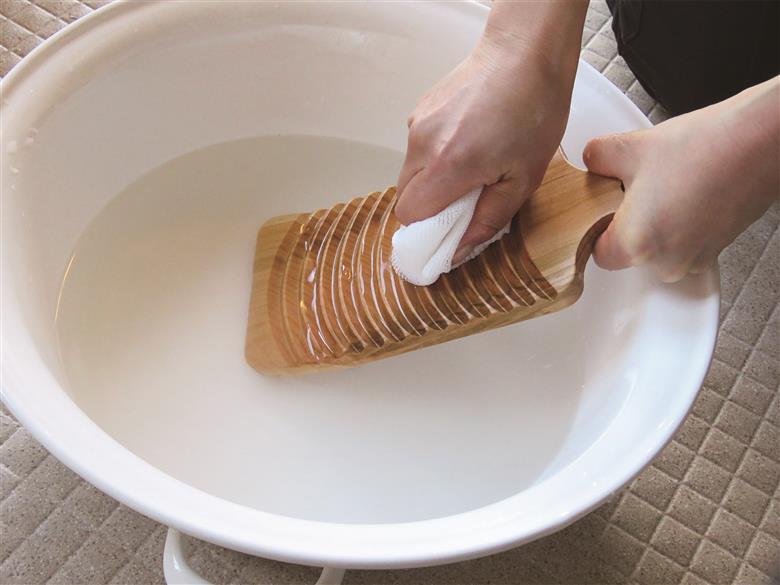 洗濯板 Sサイズ 桜 【木の料理人】