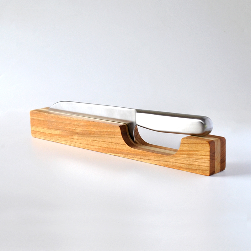 ケヤキとイチョウの包丁スタンド TR110 ケヤキ けやき 包丁 スタンド イチョウ いちょう 土佐龍 キッチングッズ 日用品 調理 料理 食事 高知県 須崎市 【木の料理人】