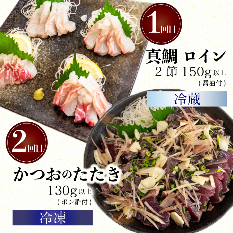 4ヶ月 定期便 旬 魚 刺身定期便 鮮魚