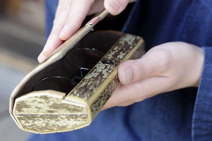 虎竹眼鏡ケース 【山岸竹材店】