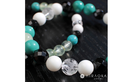 仕事運アップ！パワーストーンブレスレット(仕事03)･8mm玉 (20.8cm) 20.8cm