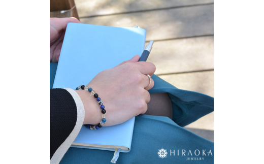 資格取得パワーストーンブレスレット(合格祈願02)･6mm玉 (20.4cm) 20.4cm