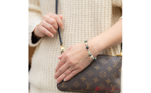 仕事ストレス回避パワーストーンブレスレット(仕事04)･8mm玉 (19.2cm) 19.2cm