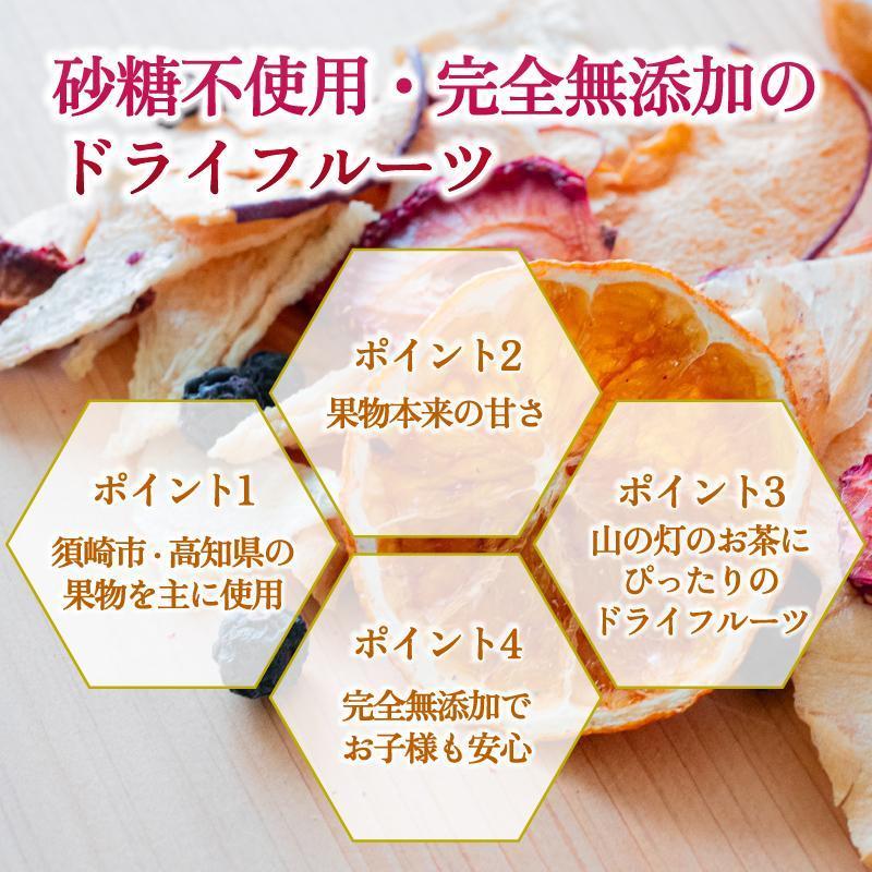 ドライフルーツ 5パック 紅茶 煎茶 ほうじ茶 各1袋 果物 ぽんかん 土佐 文旦 レモン はっさく 小夏 ジュース 温州 みかん オーガニック 無農薬 防腐剤 不使用 高知県 須崎市 柑橘 蜜柑 オレンジ フルーツ 果物 お取り寄せ 頒布会 家庭用 お茶 和紅茶 フルーツティー ドライフルーツ×5／お茶3種×1袋