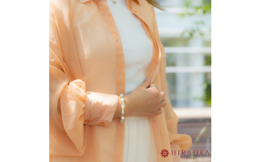 ご縁結びパワーストーンブレスレット(縁結び01)･8mm玉 (21.6cm) 21.6cm