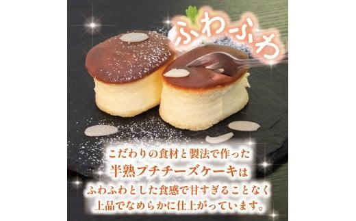 半熟ぷちチーズケーキ 18個 チーズ ふわふわ なめらか 至福  濃厚  職人 こだわり ケーキ  半熟 スイーツ おやつ ご褒美 贅沢 おうちカフェ ベーカリー  お取り寄せ  冷凍  ご当地 高知 須崎 MNB146 18個