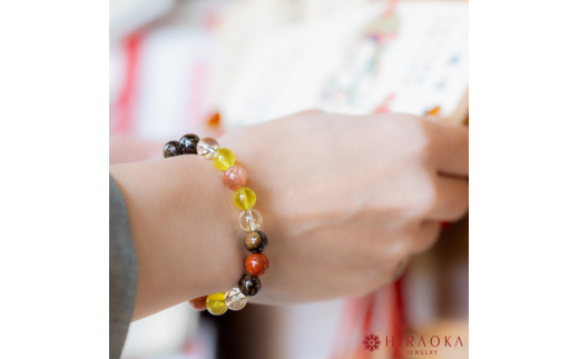 志望校合格パワーストーンブレスレット(合格祈願01)･8mm玉 (19.2cm) 19.2cm