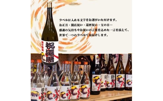 ダバダ火振り 益々繁盛ボトル 4500ml【地酒】