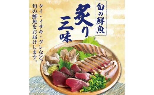 【炙り三昧】 炙り 三昧 BOX 2～3種盛り 5～6人前 5～6人前