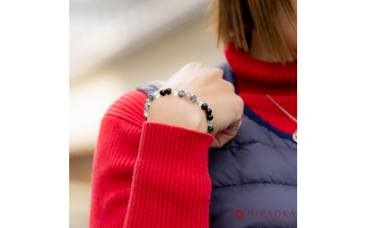 対人健全パワーストーンブレスレット(対人01)･6mm玉 (20.4cm) 20.4cm