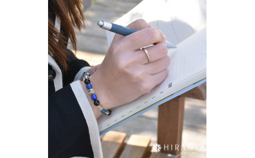 資格取得パワーストーンブレスレット(合格祈願02)･8mm玉 (21.6cm) 21.6cm