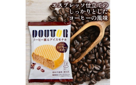 ドトール コーヒー もなか 6個 セット 高知アイス ご当地 アイス 最中 本格 珈琲 アイスクリーム 大人気 夏 おやつ デザート スイーツ ファミリー 高知県 須崎市 ICE025 6個セット