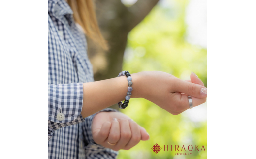 ビジネス運UPパワーストーンブレスレット(仕事01)･8mm玉 (18.4cm) 18.4cm